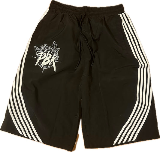 PBK Oversized Long Nylon Racer Shorts